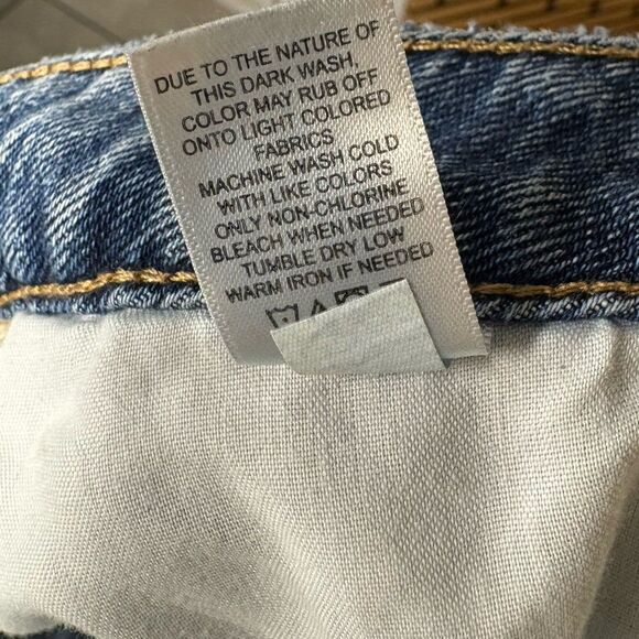 Maurices Brooklyn Relaxed Straight Ankle Jeans Size 16W Short - Picture 9 of 9